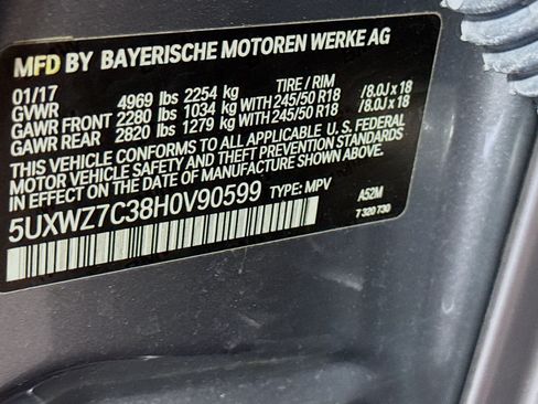 Used 2017 BMW X3 sDrive28i RWD image 40