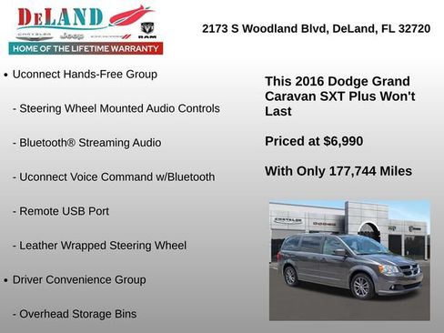 Used 2016 Dodge Grand Caravan SXT FWD image 18