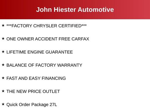 Used 2025 Chrysler Pacifica Select FWD image 3
