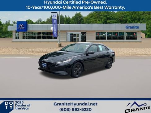 Certified 2021 Hyundai Elantra SEL w/ Convenience Package FWD image 1