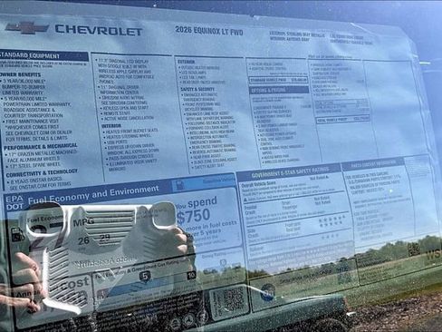 New 2026 Chevrolet Equinox LT image 12