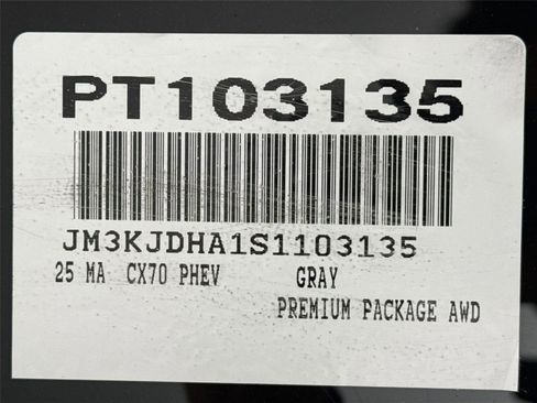 Certified 2025 MAZDA CX-70 Plug-In Hybrid w/ Premium Pkg AWD/4WD image 49