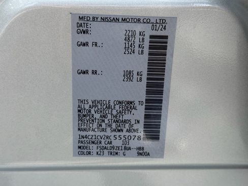 Certified 2024 Nissan Leaf SV Plus FWD image 19