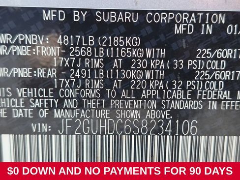 Used 2025 Subaru Crosstrek 2.5i Premium AWD/4WD image 34