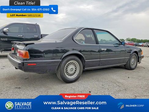 Used 1989 BMW 635CSi Coupe RWD image 4
