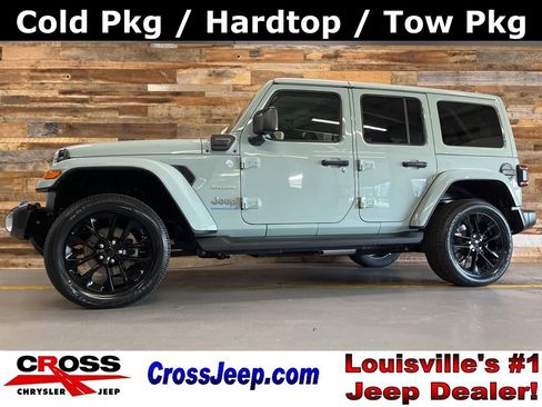Used 2023 Jeep Wrangler Unlimited Sahara w/ Cold Weather Group AWD/4WD image 1