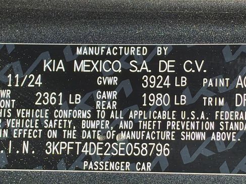 Certified 2025 Kia K4 FWD image 29