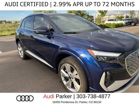 Used 2023 Audi Q4 e-tron Premium Plus AWD/4WD image 3