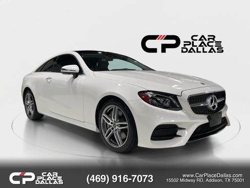 Used 2019 Mercedes-Benz E 450 4MATIC Coupe w/ AMG Line Package image 7
