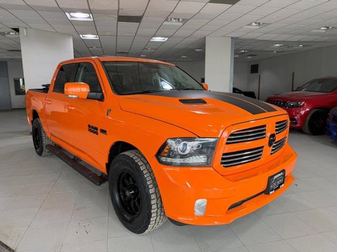 Used 2017 RAM 1500 Sport w/ Ignition Orange Sport Package image 1
