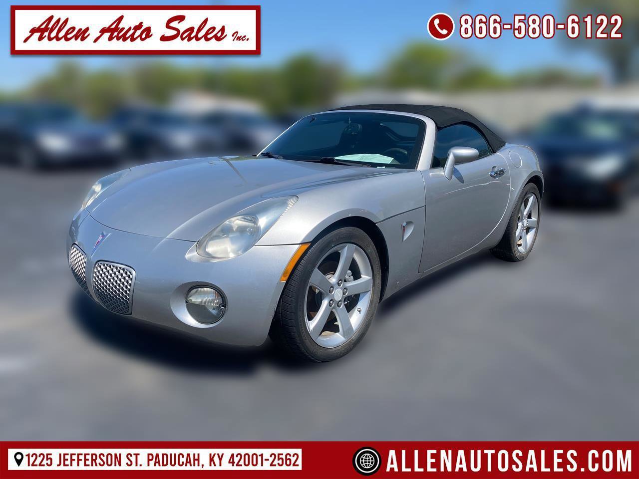 Used 2008 Pontiac Solstice Convertible w/ Preferred Package RWD image 1