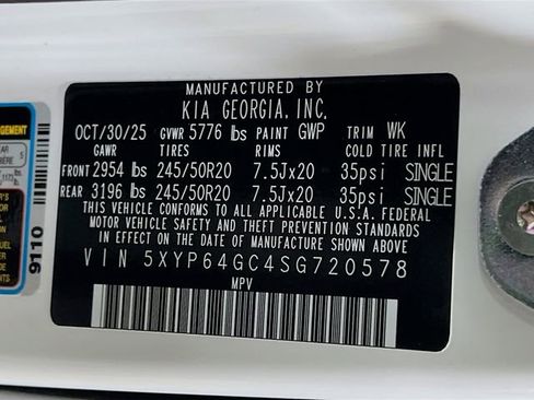 New 2025 Kia Telluride S image 36