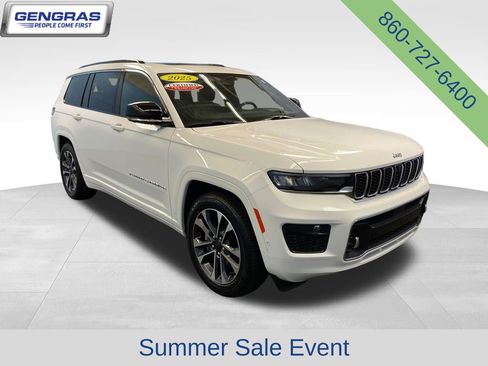 Certified 2025 Jeep Grand Cherokee L Overland w/ Advanced Protech Group III AWD/4WD image 1