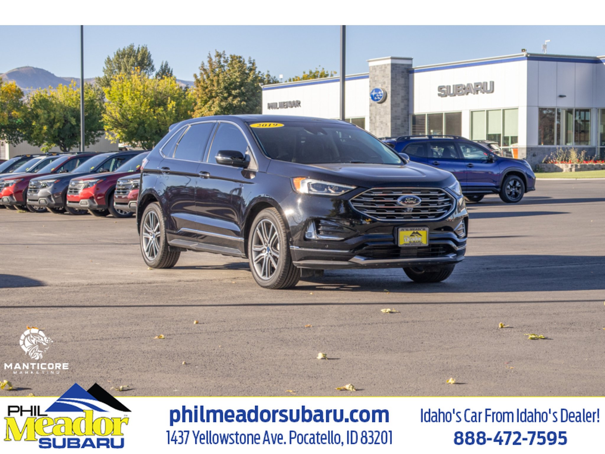 Used 2019 Ford Edge Titanium w/ Equipment Group 301A FWD image 1