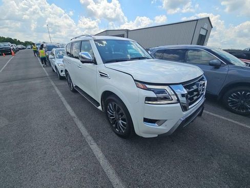 Certified 2024 Nissan Armada Platinum w/ Captain's Chairs Package RWD image 1