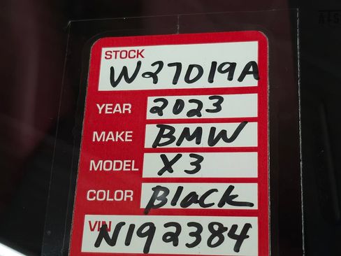 Used 2023 BMW X3 xDrive30i w/ Convenience Package w/ZPA AWD/4WD image 35