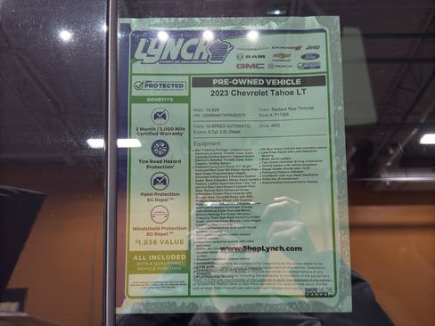 Used 2023 Chevrolet Tahoe LT image 41