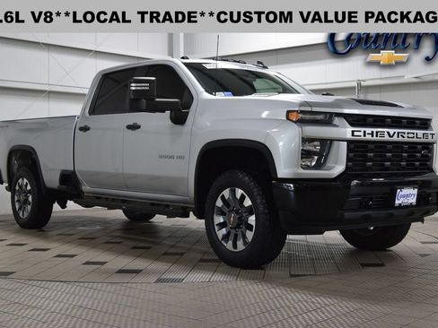 Used 2022 Chevrolet Silverado 2500 Custom w/ Custom Value Package AWD/4WD image 1