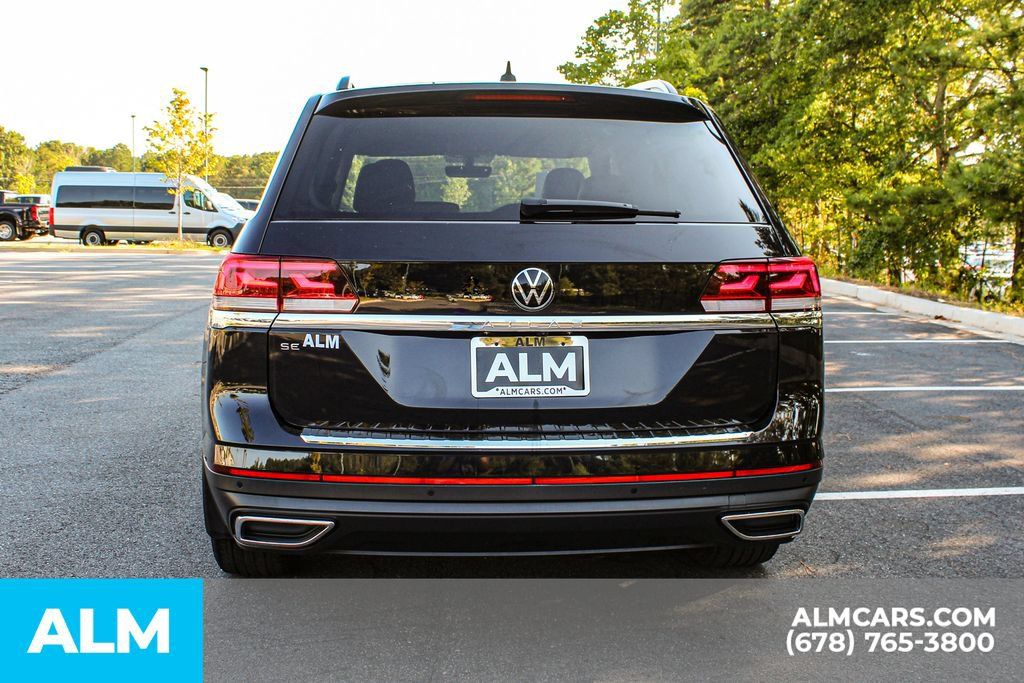 Used 2022 Volkswagen Atlas SE w/ Panoramic Sunroof Package FWD image 10