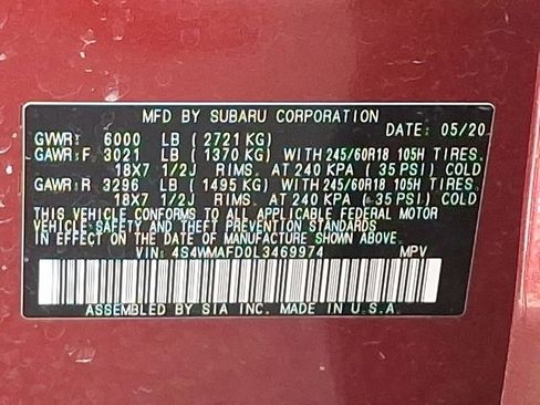 Used 2020 Subaru Ascent Premium w/ Convenience Package image 29