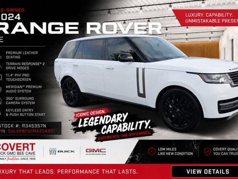 Used 2024 Land Rover Range Rover Long Wheelbase SE AWD/4WD image 1
