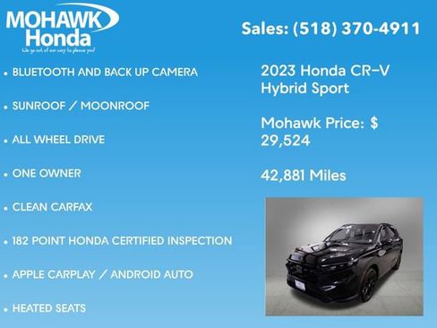 Certified 2023 Honda CR-V Sport image 7