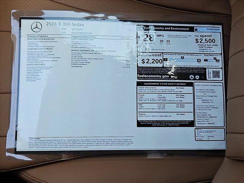 Certified 2026 Mercedes-Benz E 350 Sedan image 17