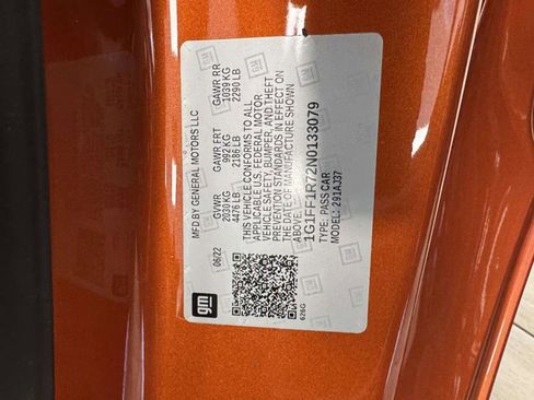 Used 2022 Chevrolet Camaro LT w/ RS Package RWD image 29