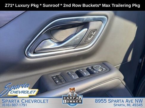 Used 2024 Chevrolet Tahoe Z71 w/ Luxury Package AWD/4WD image 22