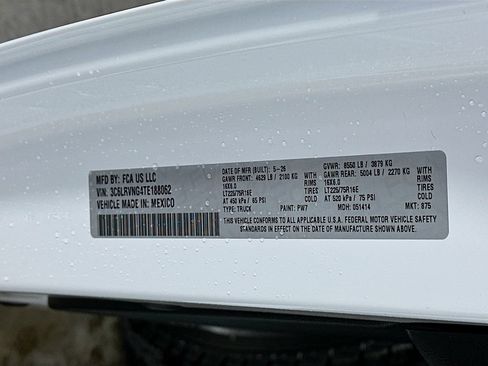 New 2026 RAM ProMaster 1500 w/ Storage Group FWD image 19