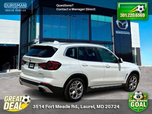 Used 2022 BMW X3 xDrive30i AWD/4WD image 3