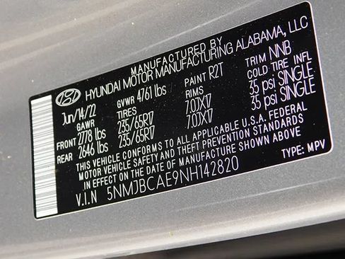 Used 2022 Hyundai Tucson SEL w/ Cargo Package AWD/4WD image 27