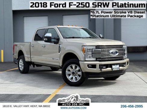 Used 2018 Ford F250 Platinum w/ Platinum Ultimate Package AWD/4WD image 1