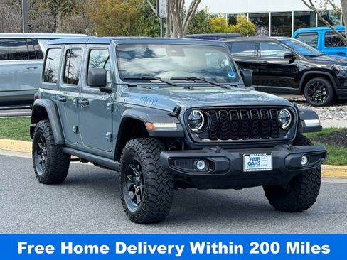 Used 2025 Jeep Wrangler Unlimited Sport S 4xe image 1