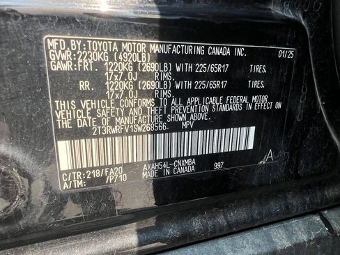 Used 2025 Toyota RAV4 XLE AWD/4WD image 33