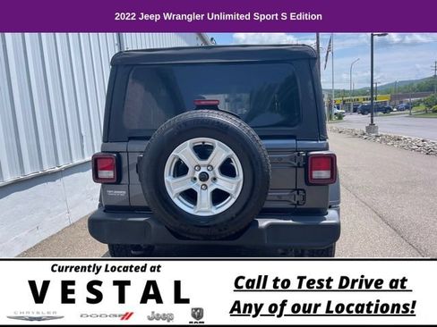 Used 2022 Jeep Wrangler Unlimited Sport AWD/4WD image 8
