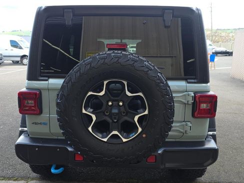 Used 2023 Jeep Wrangler Unlimited Rubicon 4xe w/ Cold Weather Group image 5