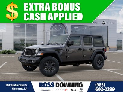 New 2025 Jeep Wrangler Sport S