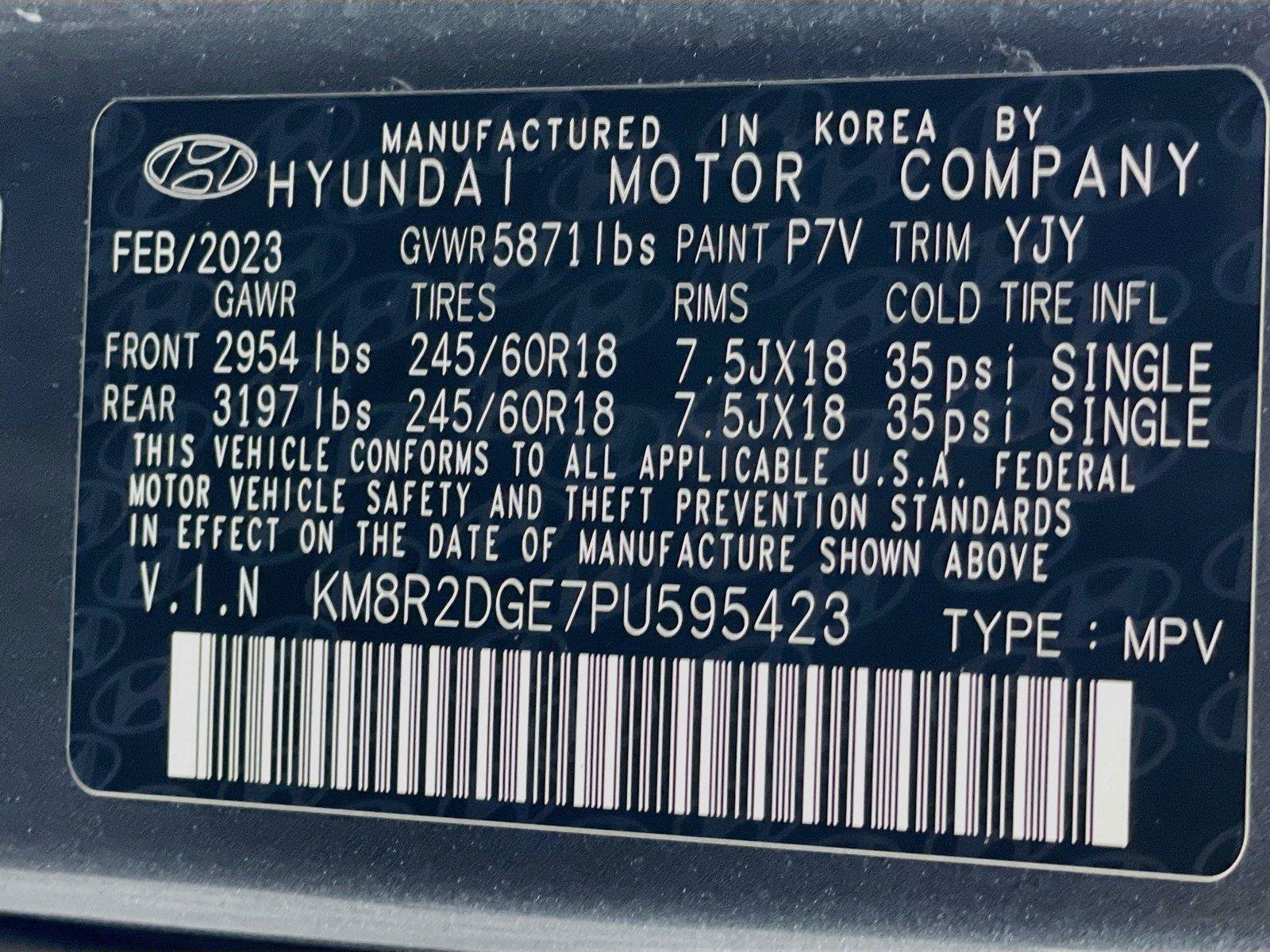 Used 2023 Hyundai Palisade SEL AWD/4WD image 37