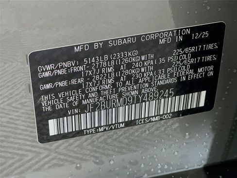 New 2026 Subaru Outback Wilderness w/ Wilderness Plus Package AWD/4WD image 24
