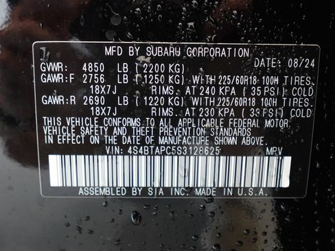 Used 2025 Subaru Outback Touring w/ Tech Package 2 image 31