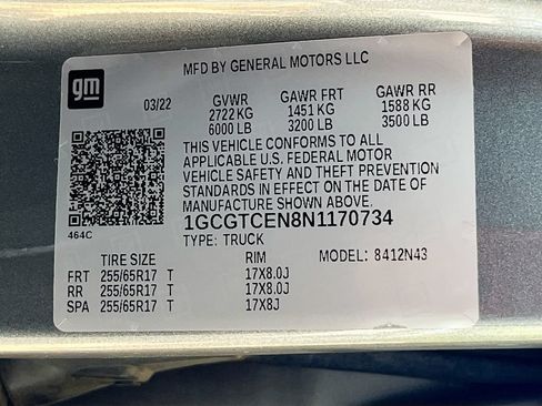 Used 2022 Chevrolet Colorado LT w/ LT Convenience Package AWD/4WD image 31