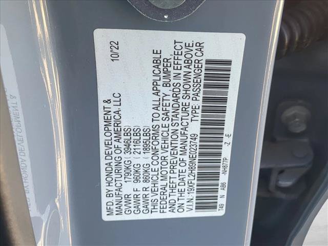 Used 2022 Honda Civic Sport image 23