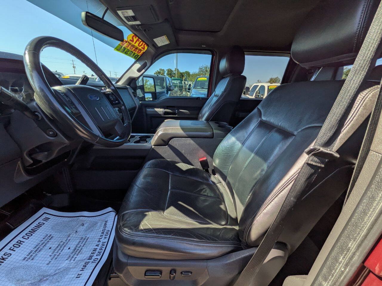 Used 2012 Ford F350 Lariat w/ Lariat Ultimate Pkg AWD/4WD image 15
