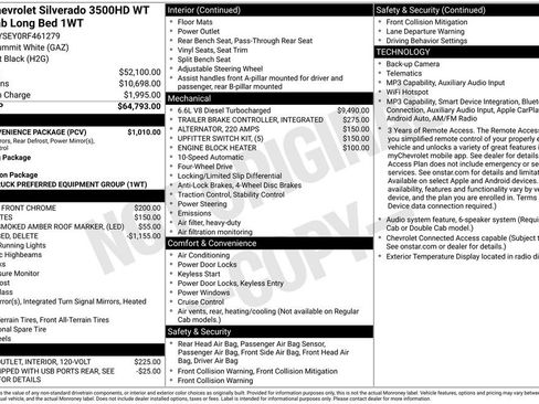 Used 2024 Chevrolet Silverado 3500 W/T w/ WT Convenience Package AWD/4WD image 1