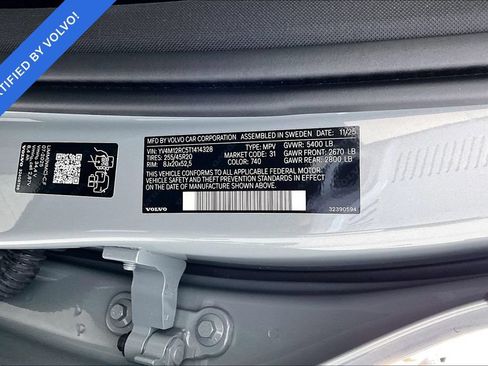 Certified 2026 Volvo XC60 B5 Plus AWD/4WD image 43
