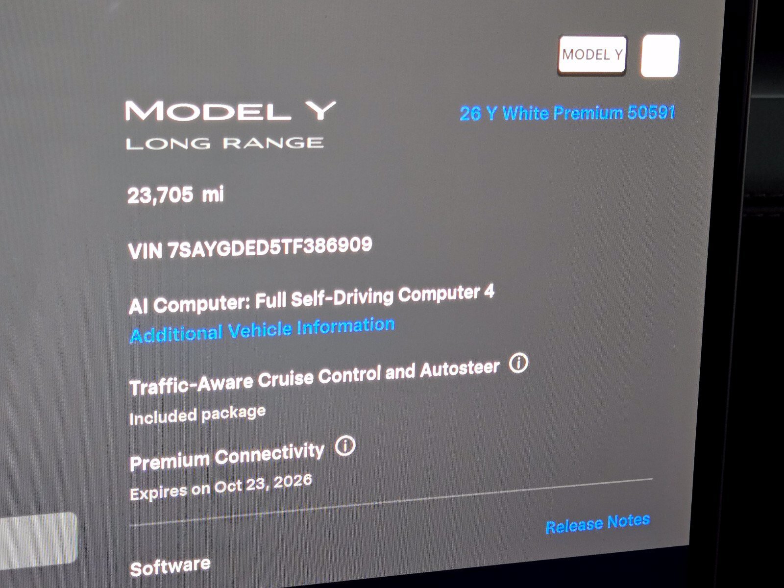 Used 2026 Tesla Model Y Long Range RWD image 32