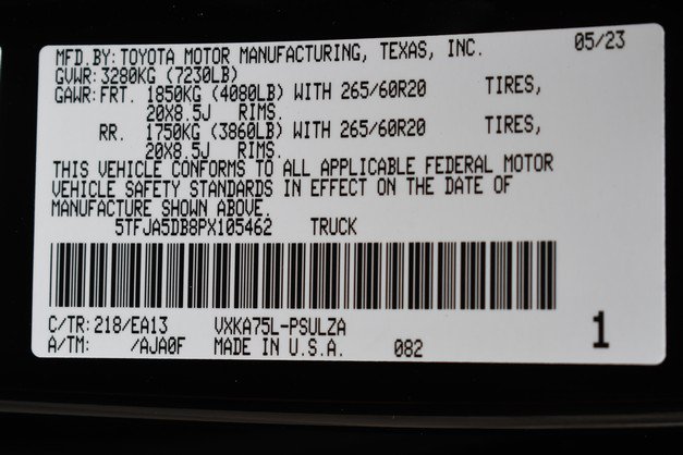 Used 2023 Toyota Tundra Limited w/ TRD Off-Road Package AWD/4WD image 33