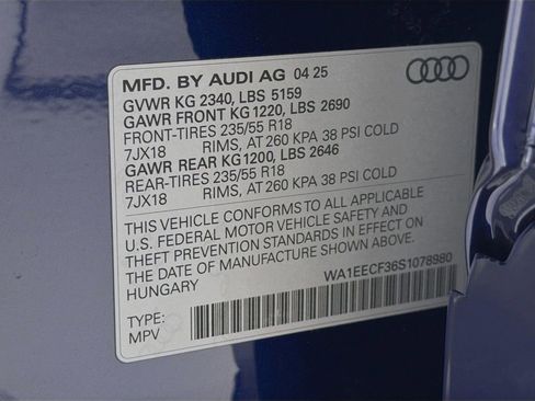 Certified 2025 Audi Q3 2.0T Premium Plus w/ Premium Plus Package image 33