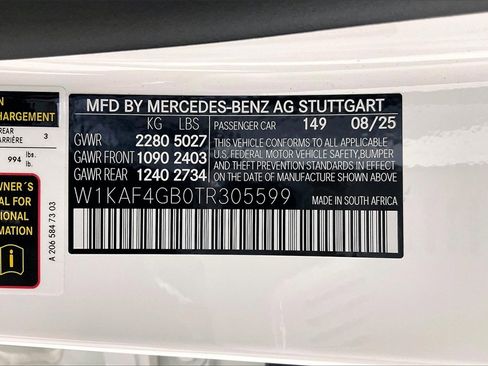 New 2026 Mercedes-Benz C 300 Sedan image 18